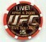 Hard Rock Ultimate Fighting Championship UFC $5 Casino Chip