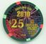 Imperial Palace Hotel Happy New Year 2010 $25 Casino Chip