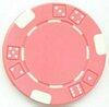 Lucky 7's Pink Poker Chips