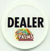 Palms Poker Dealer Button/Poker Dealer Puck