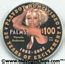 Palms Hotel Playboy Bunny Pamela Anderson $100 Casino Chip