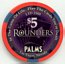 Palms Rounders 2004 $5 Casino Chip 