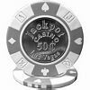 Jackpot Casino 50¢ Coin Inlay Poker Chips