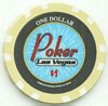 Las Vegas Poker $1 Poker Chips