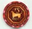 Rio Chinese New Year of the Dog $5 Casino Chip