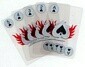 Royal Flush See Through Plastic Playing Cards.