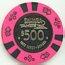 Sahara Tahoe $500 Casino Chip 