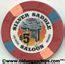 Silver Saddle Saloon $1 Token, $5, $25 Chips