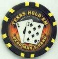 Texas Hold'em Dead Man's Hand Collectible Poker Chip