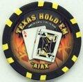 Texas Hold'em Ajax Collectible Poker Chip