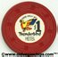 Thunderbird Bob Taylor $1 Casino Chip