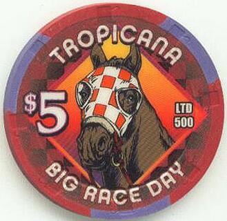 Tropicana Kentucky Derby 2003 $5 Casino Chip