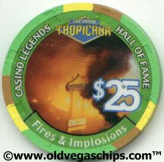 Tropicana Dunes Implosion $25 Casino Chip