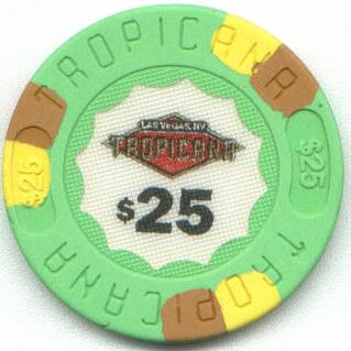 Tropicana $25 Casino Chip