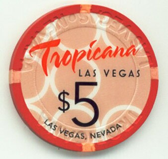 Tropicana Current Issue $5 Casino Chip