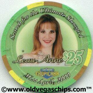 Tropicana Leau-Anne Showgirl $25 Casino Chip