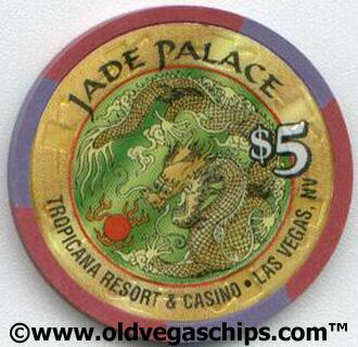 Tropicana Jade Palace $5 Casino Chip