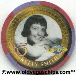 Tropicana Keely Smith $5 Casino Chip