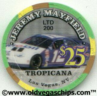 Tropicana Jeremy Mayfield $25 Casino Chip