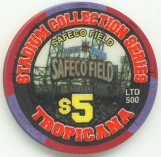 Tropicana Safeco Field $5 Casino Chip