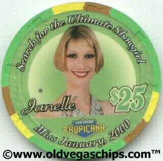 Tropicana Janelle $25 Casino Chip