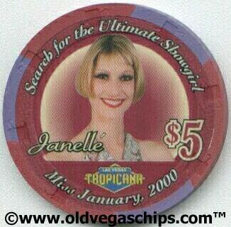 Tropicana Janelle $5 Casino Chip