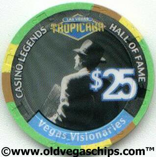 Tropicana Vegas Visionaries $25 Casino Chip
