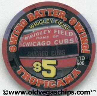 Tropicana Wrigley Field 2002 $5 Chip 