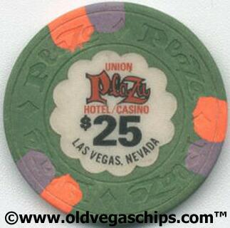 Las Vegas Union Plaza $25 Casino Chip