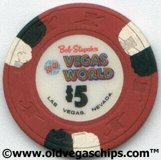 Vegas World $5 Casino Chip