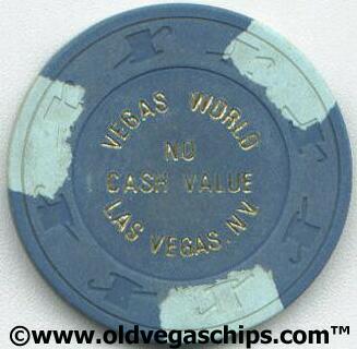 Vegas World NCV Casino Chip 