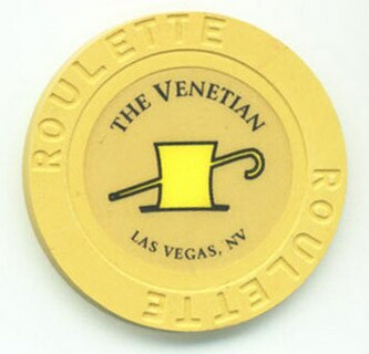 Venetian Hotel First Issue Roulette Casino Chip