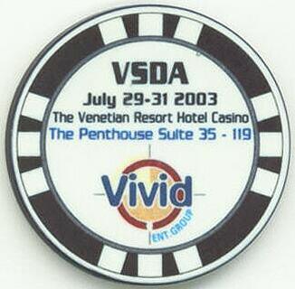 Venetian Vivid VSDA Promotional Casino Chip