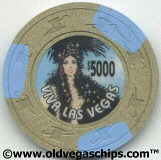 Viva Las Vegas Clay Paul-Son $5000 Poker Chips
