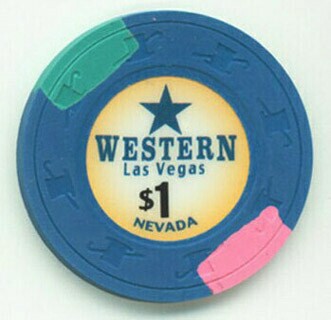 Western Hotel $1 Casino Chip