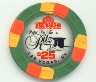 Westward Ho Puttin' on the Ritz Millennium $25 Casino Chip