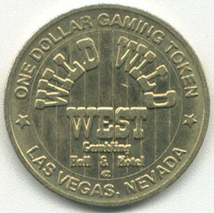 Wild Wild West $1 Casino Chips
