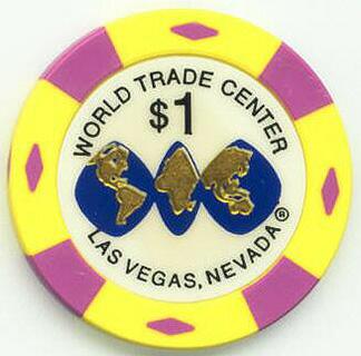 Las Vegas World Trade Center $1 Casino Chip