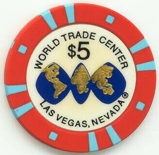 World Trade Center $5 Casino Chip 