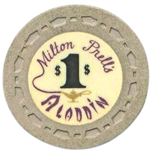 Las Vegas Milton Prell's Aladdin $1 Casino Chip