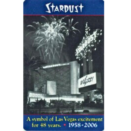 Las Vegas Stardust Hotel Room Key