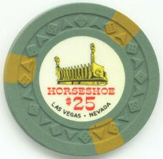 Las Vegas Horseshoe $25 Casino Chip