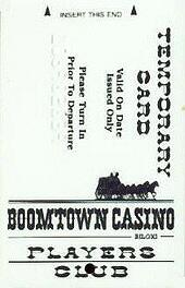 Boomtown Slot Card