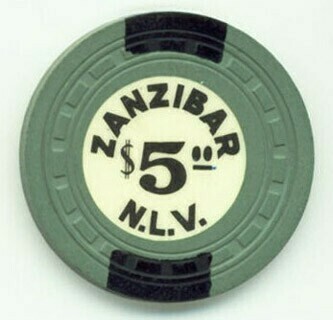 Zanzibar Casino $25 Casino Chip